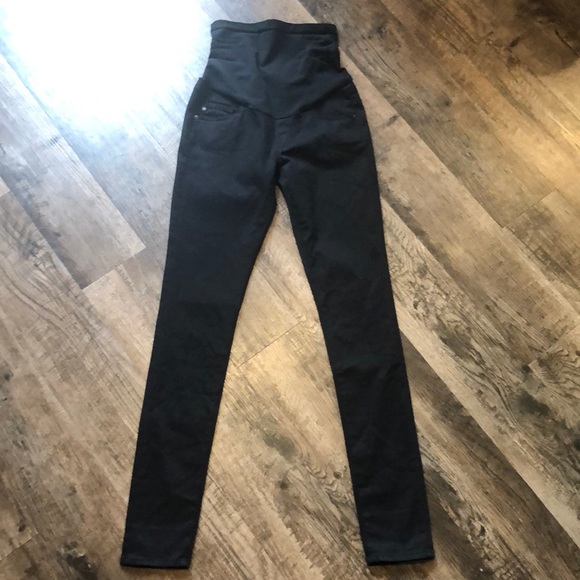 Ag Adriano Goldschmied Denim - NEW! AG the leggings super skinny jeans in black - maternity